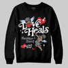 Jordan 11 Low CNY “Year of the Snake” DopeSkill Sweatshirt New Love Heals Graphic Streetwear - Black