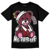 Jordan 1 Retro High OG “Team Red” DopeSkill T-Shirt Hurt Bear Graphic Streetwear - black