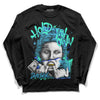 Jordan 13 Retro University Blue DopeSkill Long Sleeve T-shirt Hold My Own Graphic Streetwear - Black