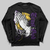 Jordan 12 “Field Purple” DopeSkill Long Sleeve T-Shirt Trust God Graphic Streetwear - black