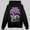 PURPLE Sneakers DopeSkill Hoodie Sweatshirt Paper Chaser Boy Graphic Streetwear - Black