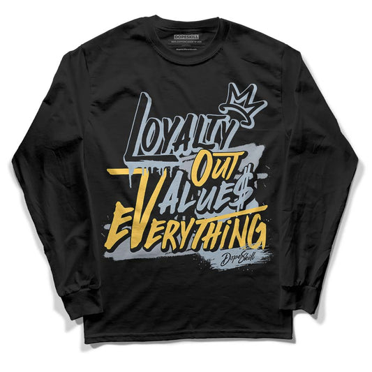 Jordan 13 “Blue Grey” DopeSkill Long Sleeve T-Shirt LOVE Graphic Streetwear - Black