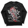 Jordan 1 Low OG “Shadow” DopeSkill Long Sleeve T-Shirt True Love Will Kill You Graphic Streetwear - Black