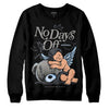 Jordan 11 Cool Grey DopeSkill Sweatshirt New No Days Off Graphic Streetwear - Black