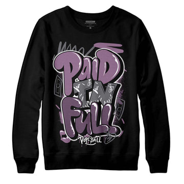 Jordan 2 “Mauve/Off-Noir” DopeSkill Sweatshirt New Paid In Full Graphic Streetwear - Black 