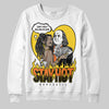 Jordan 4 Thunder DopeSkill Sweatshirt Stay Hot Graphic Streetwear - White