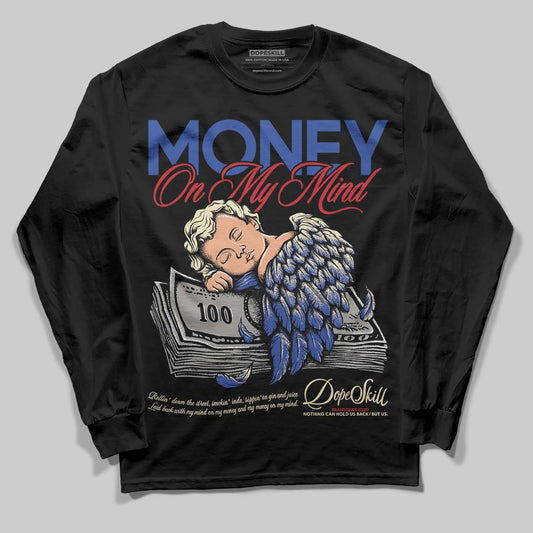 Jordan 4 “Rare Air” DopeSkill Long Sleeve T-Shirt MOMM Graphic Streetwear - Black