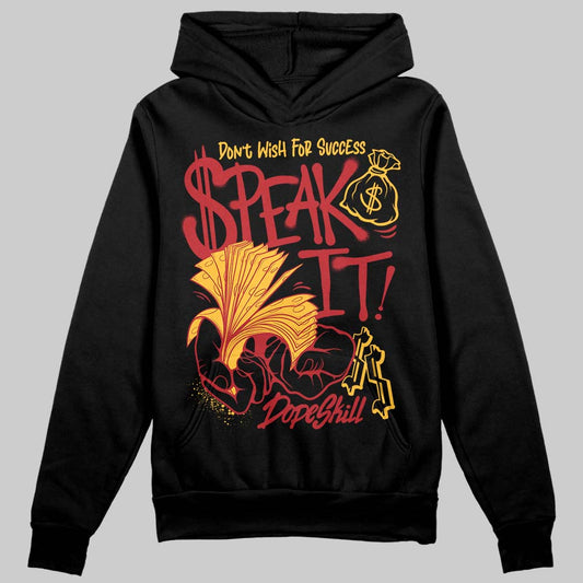 Jordan 14 Golf “Last Shot” DopeSkill Hoodie Sweatshirt Speak It Graphic Streetwear - Black