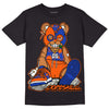 Dunk Low Futura Orange Blaze DopeSkill T-Shirt Greatest Graphic Streetwear - Black