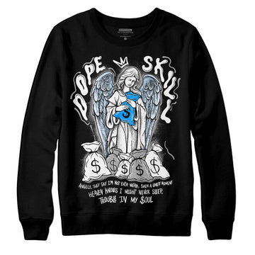 Jordan 6 “Reverse Oreo” DopeSkill Sweatshirt Angels Graphic Streetwear - Black