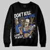 Jordan 1 Low Travis Scott x Fragment DopeSkill Sweatshirt Don't Kill My Vibe Graphic Streetwear - Black