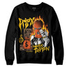 Yellow Sneakers DopeSkill Sweatshirt Drip'n Never Tripp'n Graphic Streetwear - Black