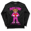 Dunk Low GS “Active Fuchsia” DopeSkill Long Sleeve T-Shirt Fake Love Graphic Streetwear - Black