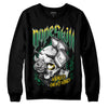 Green Sneakers DopeSkill Sweatshirt Money On My Mind Graphic Streetwear - Black 