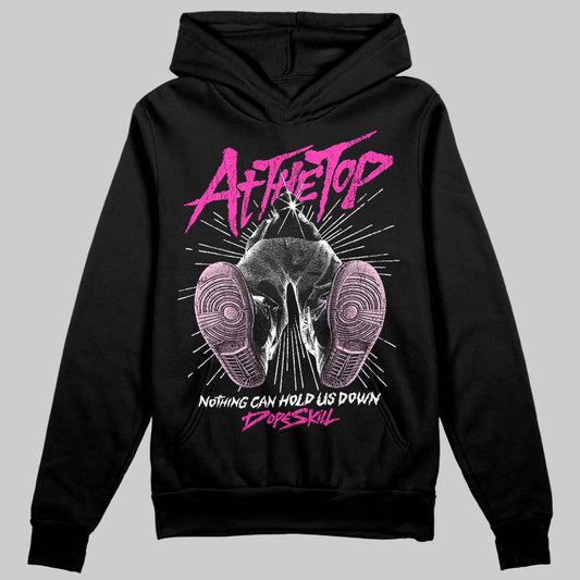 Pink Sneakers DopeSkill Hoodie Nothing Can Hold US Down Graphic Streetwear - Black