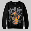 Jordan 11 Cool Grey DopeSkill Sweatshirt Love Shot Graphic Streetwear - Black