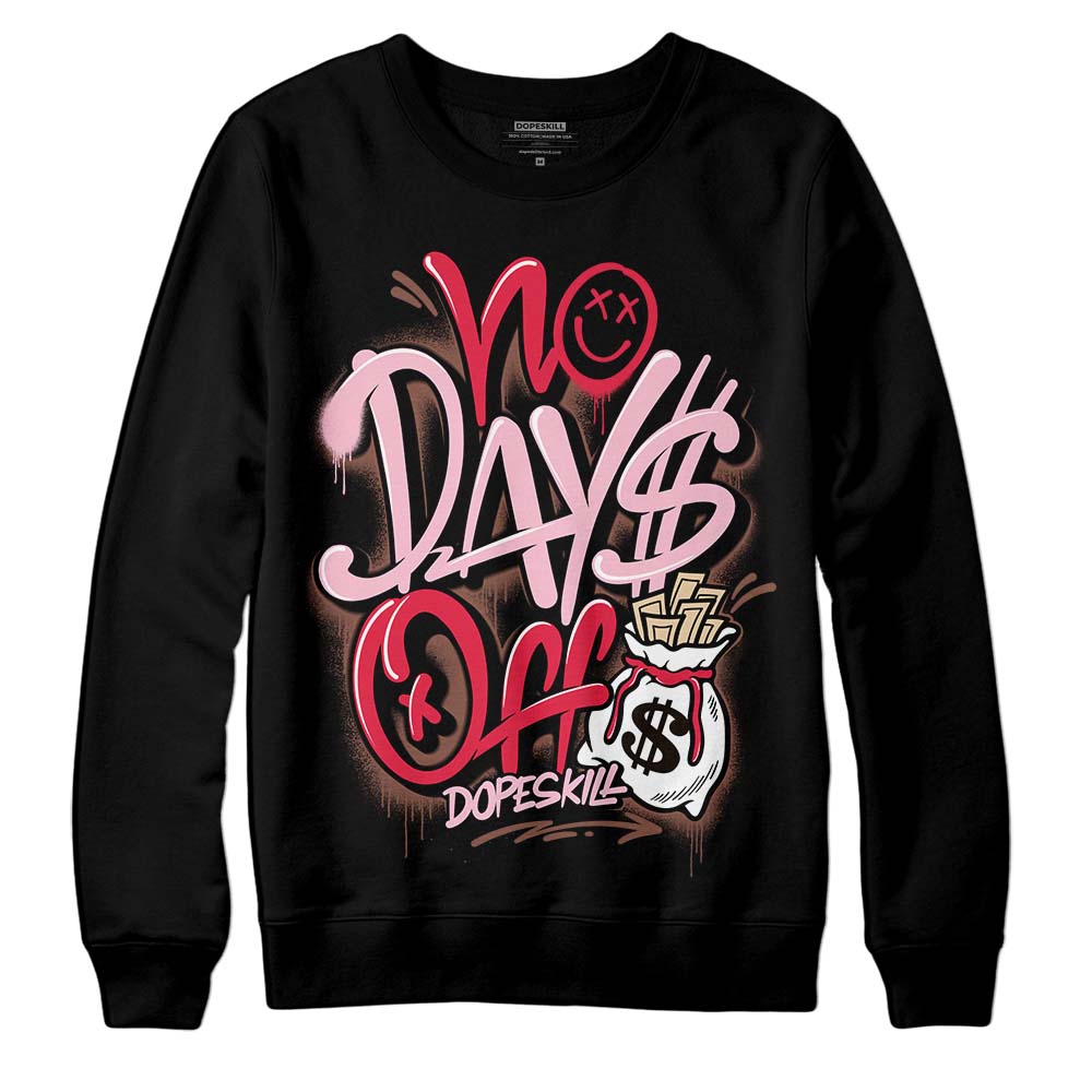 Dunk Low PRM Bacon DopeSkill Sweatshirt No Days Off Graphic Streetwear - Black