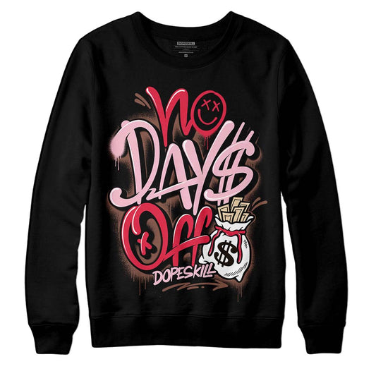 Dunk Low PRM Bacon DopeSkill Sweatshirt No Days Off Graphic Streetwear - Black