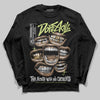 Jordan 5 “Luminous Green” DopeSkill Long Sleeve T-Shirt The Mouth With No Droughts Graphic Streetwear  Black