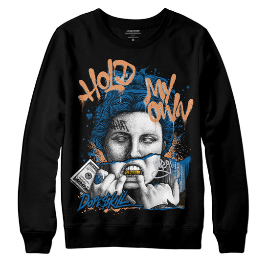 Jordan 3 Retro Wizards DopeSkill Sweatshirt Hold My Own Graphic Streetwear - Black