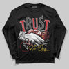 Jordan 14 Retro Ferrari (2025) DopeSkill Long Sleeve T-Shirt Trust No One Graphic Streetwear - Black