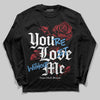 Jordan 1 Low OG "Chicago" DopeSkill Long Sleeve T-Shirt You’re Lost Without Me Graphic Streetwear - Black