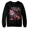 Jordan 1 Retro High OG “Team Red” DopeSkill Sweatshirt Break Through Graphic Streetwear - Black