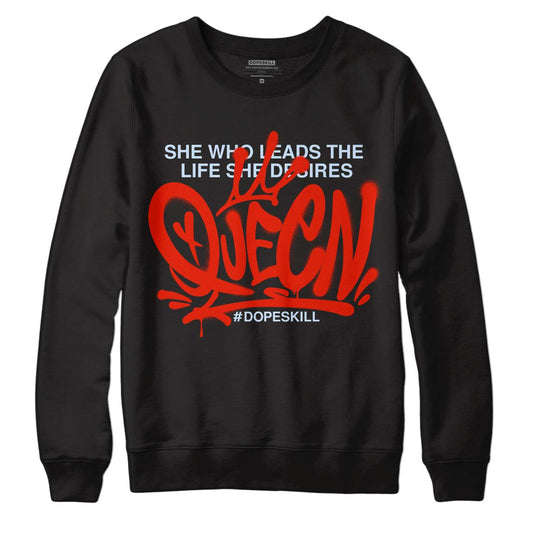 Jordan 6 Retro Toro Bravo DopeSkill Sweatshirt Queen Graphic Streetwear - Black