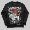 Jordan 10 Retro Shadow (2025) DopeSkill Long Sleeve T-Shirt Stay It Busy Graphic Streetwear - black