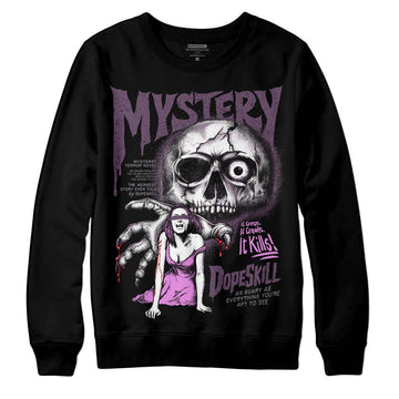 Jordan 2 “Mauve/Off-Noir” DopeSkill Sweatshirt Mystery Ghostly Grasp Graphic Streetwear - Black