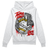 Jordan 1 High 85 Black White DopeSkill Hoodie Sweatshirt Takin No L's Graphic Streetwear - White