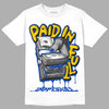 Jordan 14 “Laney” DopeSkill T-Shirt Paid In Full Graphic Streetwear - White