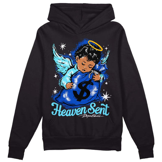 Dunk Low Argon DopeSkill Hoodie Sweatshirt Heaven Sent Graphic Streetwear - Black