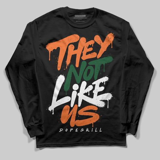 SoleFly x Air Jordan 3 “Fruits Of Our Labor” DopeSkill Long Sleeve T-Shirt They Not Like Us Graphic Streetwear - black