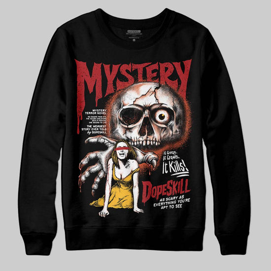 Nigel Sylvester x Air Jordan 4 ‘Brick by Brick’ DopeSkill Sweatshirt Mystery Ghostly Grasp Graphic Streetwear - Black
