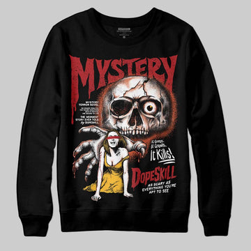 Nigel Sylvester x Air Jordan 4 ‘Brick by Brick’ DopeSkill Sweatshirt Mystery Ghostly Grasp Graphic Streetwear - Black