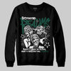 Jordan 1 High OG “Fir” (Pro Green) DopeSkill Sweatshirt Distorted Realms Graphic Streetwear - black