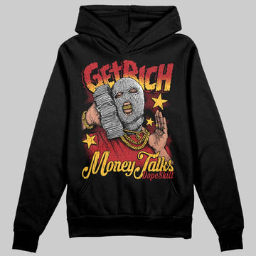 Jordan 14 Golf “Last Shot” DopeSkill Hoodie Sweatshirt Get Rich Graphic Streetwear - Black