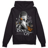 Grey Sneakers DopeSkill Hoodie Sweatshirt Boys Don't Cry Graphic Streetwear - Black