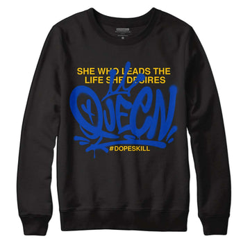 Jordan 14 “Laney” DopeSkill Sweatshirt Queen Graphic Streetwear - Black