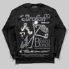 Jordan 11 Low CNY “Year of the Snake” DopeSkill Long Sleeve T-Shirt Broken Bones Graphic Streetwear - Black