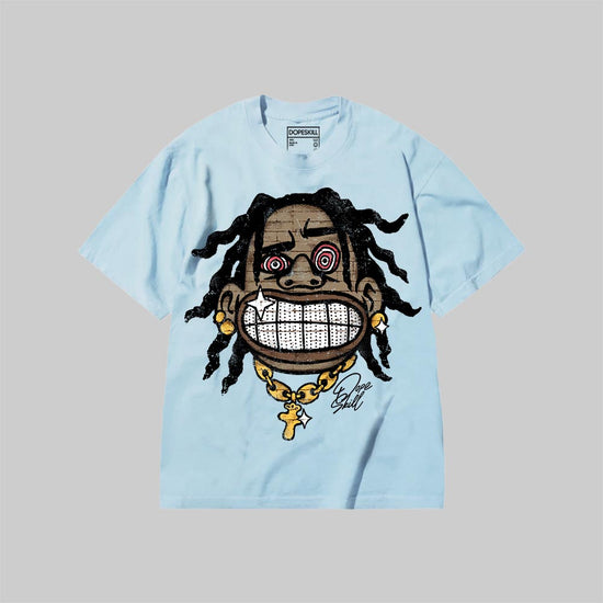 ASTROGRIM DopeSkill Premium T-shirt Streetwear - Chambray