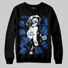 Jordan 1 Low Travis Scott x Fragment DopeSkill Sweatshirt Built Different Graphic Streetwear - Black