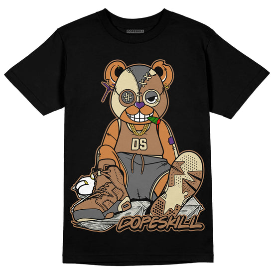 Jordan 6 WMNS Gore-Tex Brown Kelp DopeSkill T-Shirt Greatest Graphic Streetwear - Black