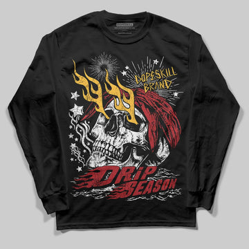Jordan 14 Golf “Last Shot” DopeSkill Long Sleeve T-Shirt Drip Season Graphic Streetwear - Black