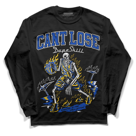 Jordan 14 “Laney” DopeSkill Long Sleeve T-Shirt Cant Lose Graphic Streetwear - Black