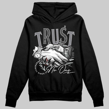 Jordan 4 “Fear” DopeSkill Hoodie Sweatshirt Trust No One Graphic Streetwear - Black