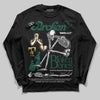 Jordan 1 High OG “Fir” (Pro Green) DopeSkill Long Sleeve T-Shirt Broken Bones Graphic Streetwear - black