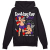 Jordan 3 Dark Iris DopeSkill Hoodie Sweatshirt Looking For Love Graphic Streetwear - Black