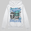 Jordan 12 “Blueberry” DopeSkill Hoodie Sweatshirt Pretty Girl Swag Graphic Streetwear - White